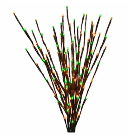 Holiday Bright Lights Holiday Bright Lights 266673 Halloween Burst LED Light; Orange 266673